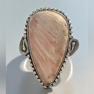 NEW PINK OPAL RING